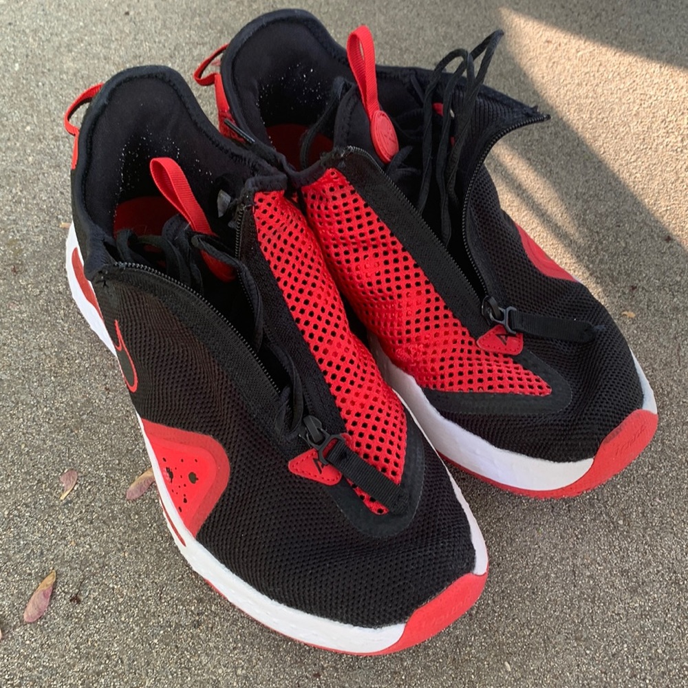 black and red paul georges. size 10.5 in mens